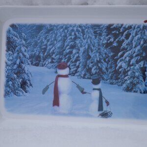 Cute Small Christmas Tray By Peek Ferns Biscuits